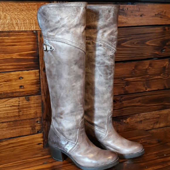 Frye Shoes - SALE 11/23 & 11/24!! FRYE Jane Tall Cuff Boot EUC!